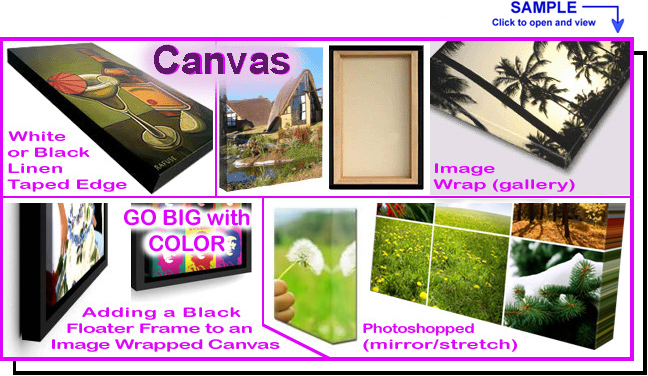 Canvas Output & Stretching / Canvas Transfer