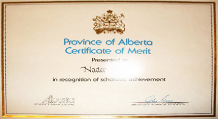 Certificate of Merit