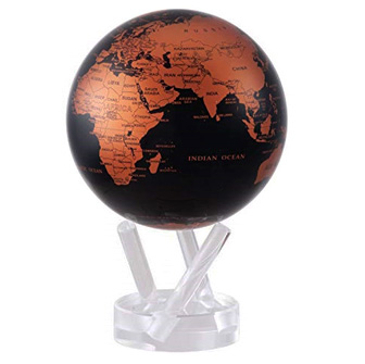 MOVA Solar Globe Black & Copper - 4.5 Inch