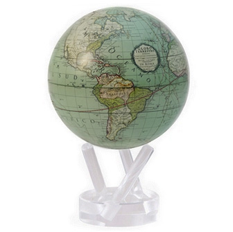 MOVA Solar Globe Cassini Sea Foam - 4.5 Inch