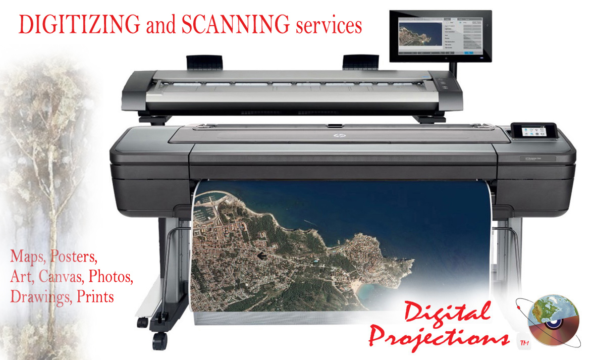 Digitizing, Scanning, Printing, Finishing