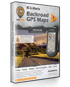 BC and Alberta GPS Backcountry Maps