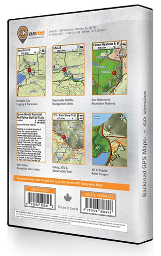 Backroad GPS Maps