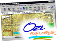 Ozi Explorer Moving Map GPS Software